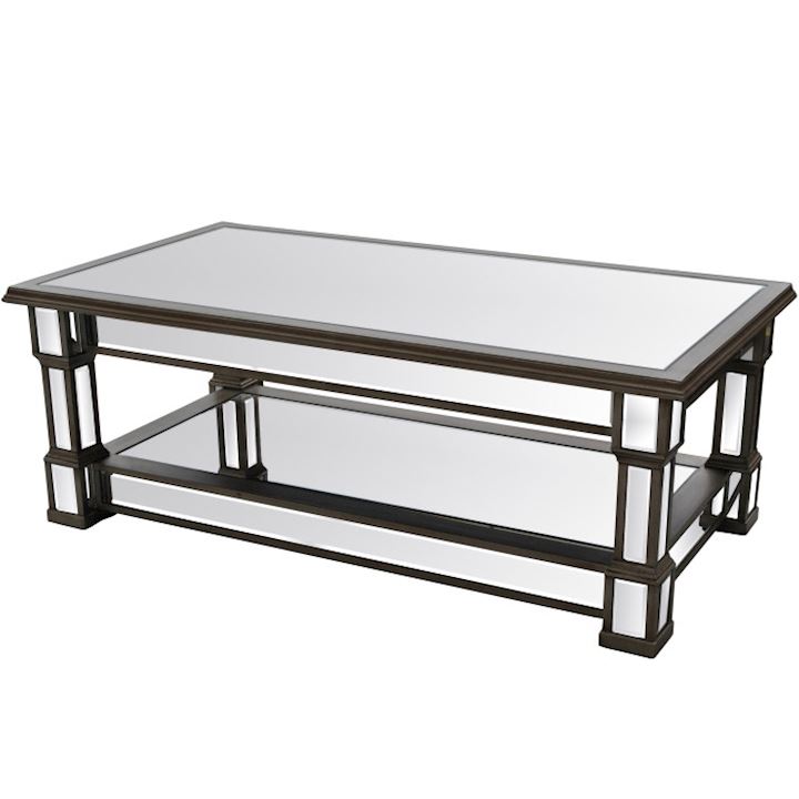 SPECIAL...MIRRORED COFFEE TABLE 130x70x48cm