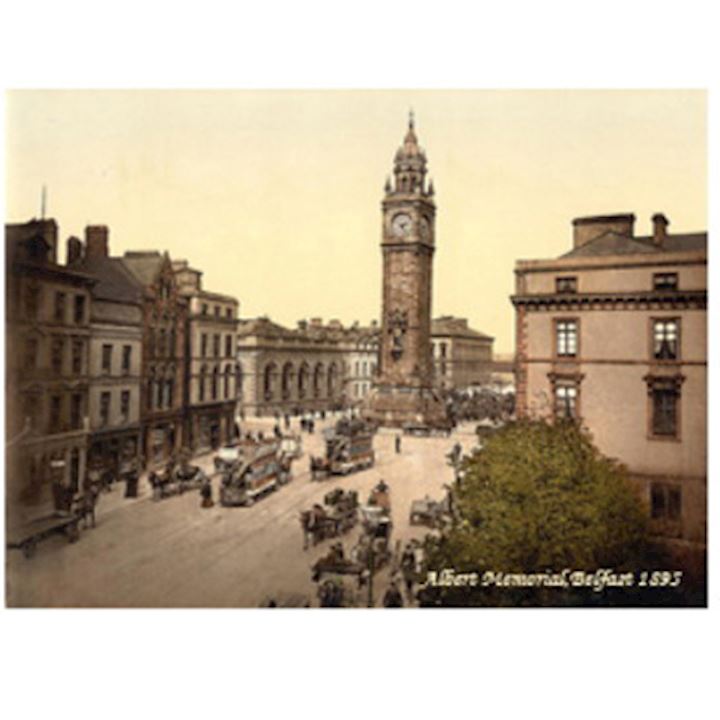 BELFAST ALBERT MEMORIAL 1895