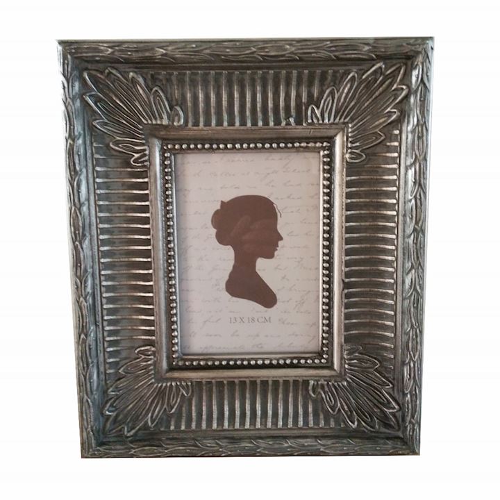 A/Q SILVER PHOTO FRAME 5X7