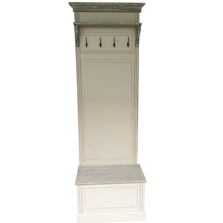 SPECIAL...HALL COAT RACK WITH STORAGE 71x43x208cm