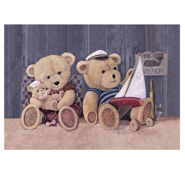 TEDDY BEARS CANVAS 