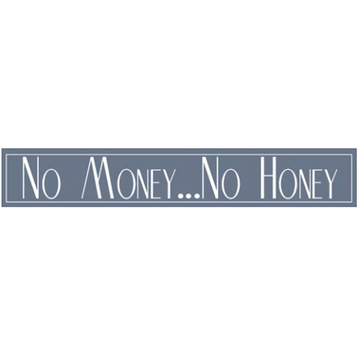 NO MONEY SIGN 60x10cm