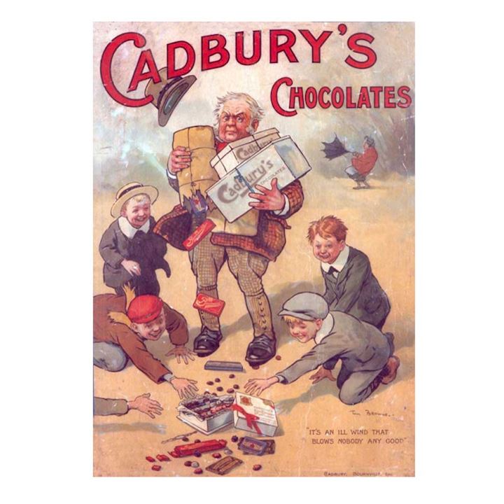 CADBURY PLAQUE 40x30cm