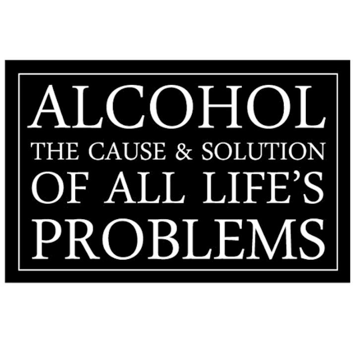 ALCOHOL PLAQUE 25x16cm
