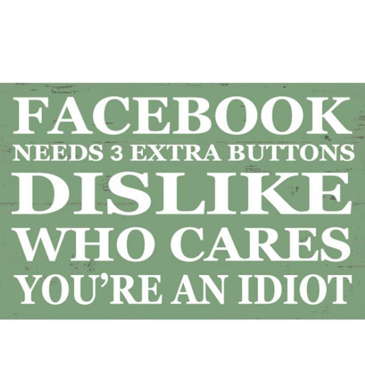 FACEBOOK PLAQUE 25x16cm