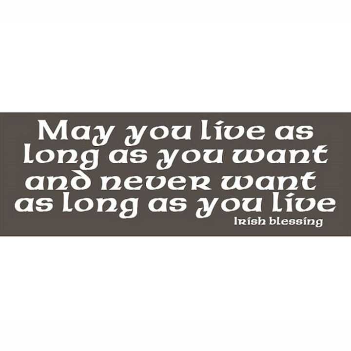 LIVE PLAQUE/ROPE 34X12cm