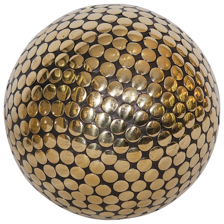 5 INCH GOLD BALL 13x13cm