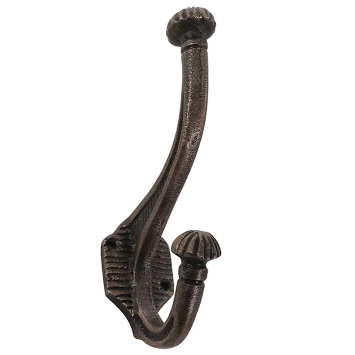 A/Q BRASS COAT HOOK 4x10x15cm