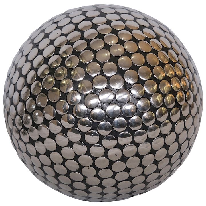 5 INCH SILVER BALL 13x13cm