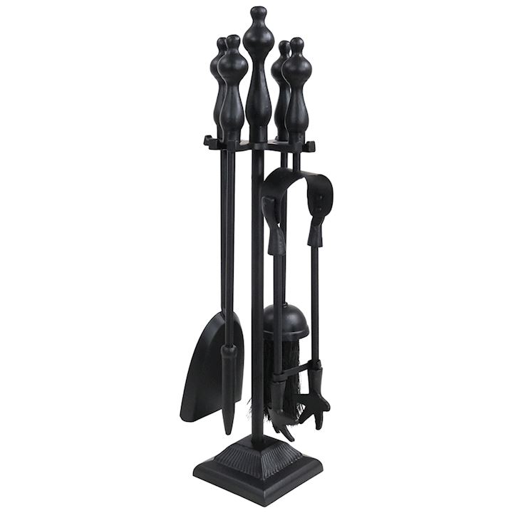 BLACK GLENARM COMPANION SET 13x13x48cm