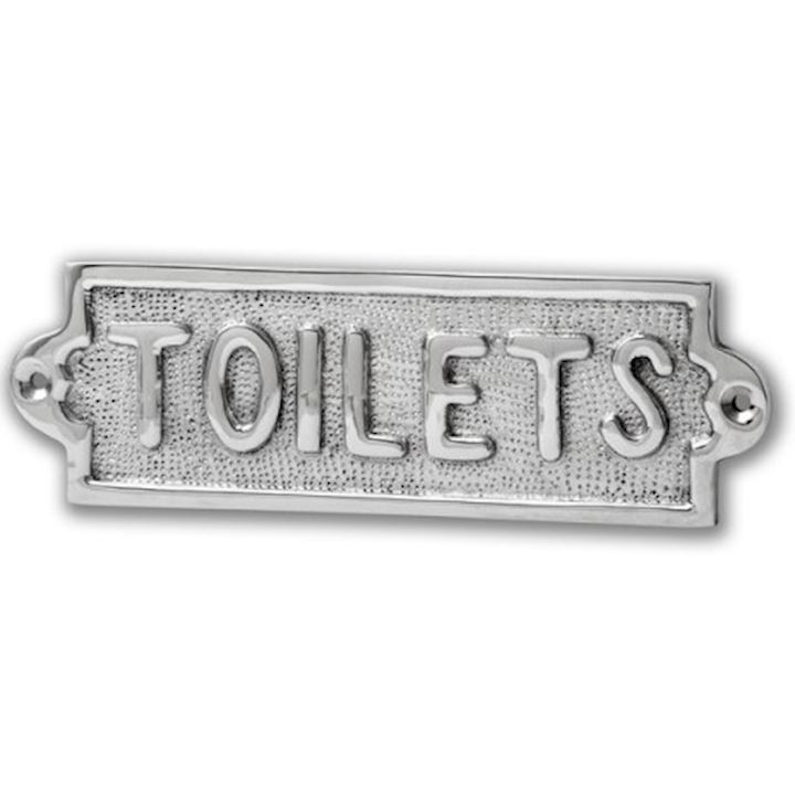 TOILETS DOOR SIGN  18cm  (MOQ 6)