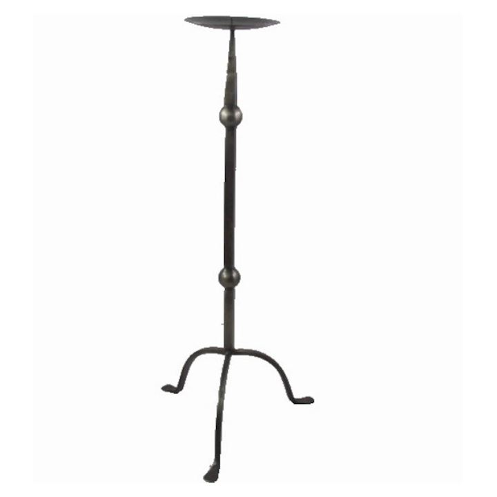 SPECIAL...PEWTER CANDLE STAND26x60cm