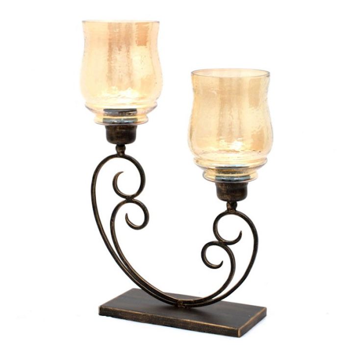 SPECIAL...2 WAY CANDLE HOLDER  27x12x45cm